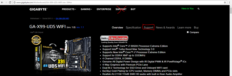 Motherboard's home page